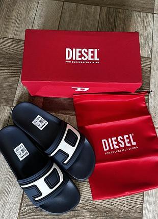 Шльопанці diesel чоловічі 45 розмір