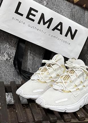 Кросівки чоловічі кеди жіночі adidas lxcon білий 40 26см