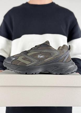 Чоловічі кросівки lacoste l003 neo shot grey khaki