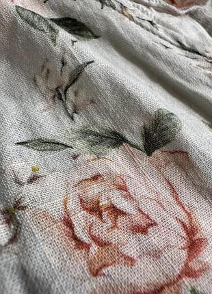 Сукня лляна zara на дівчинку 4