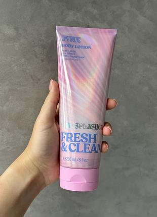 Лосьйон для тіла victoria's secret & pink fresh & clean sun-splashed body lotion