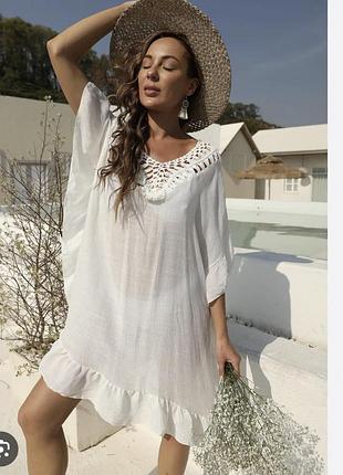 Пляжна туніка shein