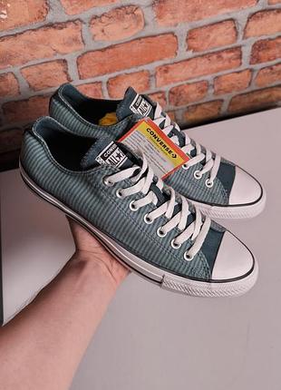 Кеди конверс converse chuck taylor all star twisted prep - ox - marine/ grey / white