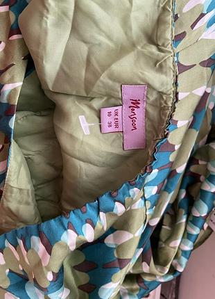 Сукня monsoon original 60% silk шовк uk10 s-m плаття літнє натуральний шовк платья шелк оригінал