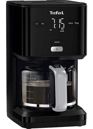 Кофеварка капельная tefal smart&light сm600810 1000 вт