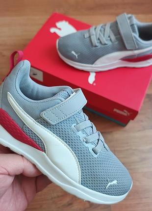 Оригинальные кроссовки puma р32 длина стельки по факту 20.5см