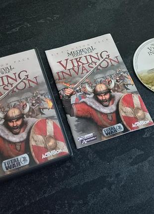 Диск medieval total war viking invasion (pc)