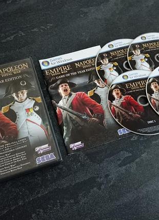Диск empire total war & napoleon total war goty (pc)