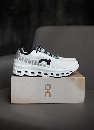 On running cloudmonster white/black 6