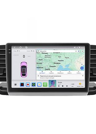 Штатна магнітола lesko для subaru outback iii рестайлінг 2006-2009 екран 9" 4/64 qled carplay 4g wi-fi gps 360 prime