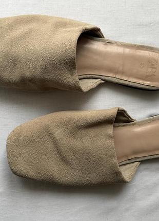 Мюллі шльопанці щамша zara