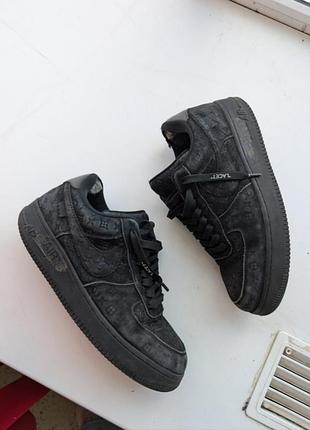 Кросівки louis vuitton nike air force 1 41 р 26.5 см шкіряні original