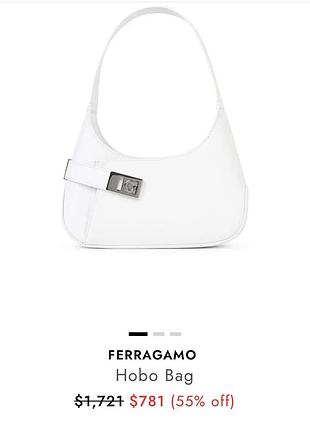 Сумка багет оригінал salvatore ferragamo