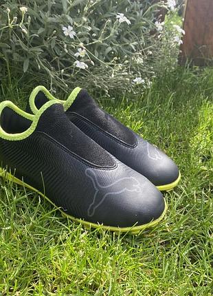 Сороконіжки дитячі puma finesse astro оригінал, футбольне взуття р34.5/21 см