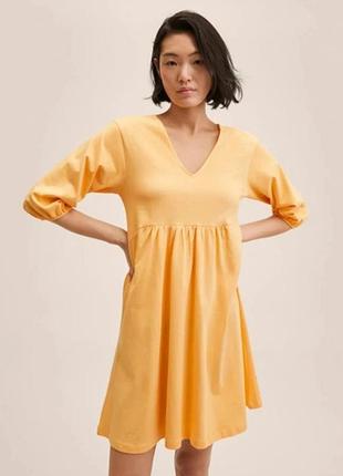 Плаття бавовняне оверсайз mango