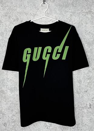 Чоловіча футболка gucci big logo