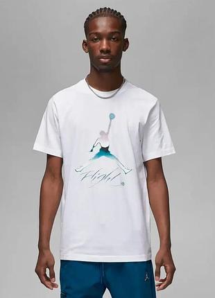 Чоловіча футболка jordan m j brand graphic ss crew dv8414-100