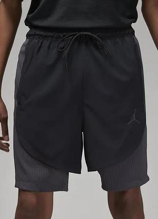 Шорти чоловічі air jordan dri-fit sport black dz0573-010