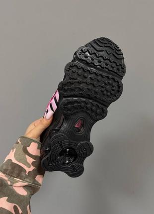 💕 жіночі кросівки nike shox tl | black / pink 5