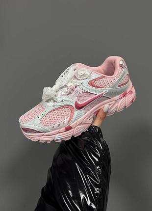 💕 женские кроссовки nike zoom v5 rnr | pink / white lace (7)