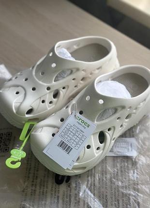 Crocs caged clog оригинал белые w9 (39-40) новые из сша, крокус, кроксы