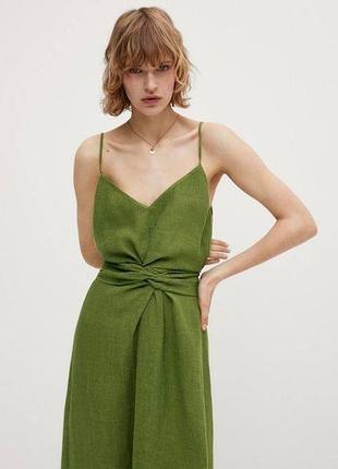 Льняна сукня massimo dutti розмір м