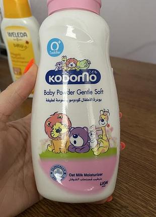 Дитяча присипка kodomo baby powder gentle soft ніжна м'якість