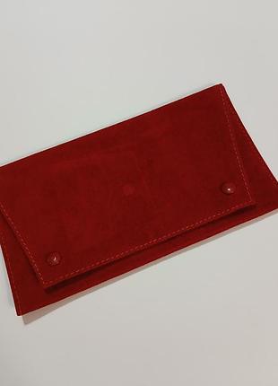 Конверт cartier 10×18,5см, на 2х кнопках, франція + 🎁коробка для каблучки.