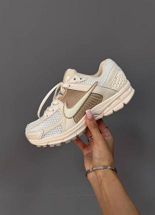 💕 женские кроссовки nike zoom vomero 5 | beige / ice cream (4)