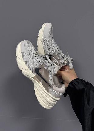 💕 женские кроссовки nike runtekk v2k run | beige / black (2)