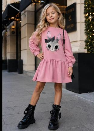 Шикарна сукня з кроликом h&m