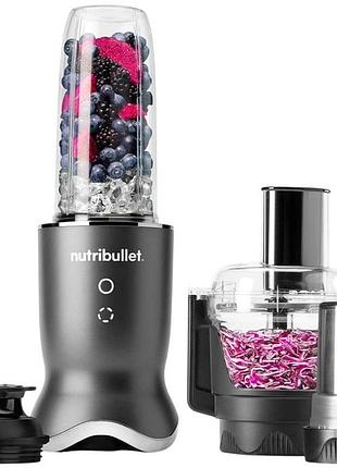 Блендер стационарный nutribullet nb1224dg 1200 вт черный