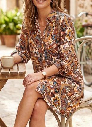 Платье рубашка р. л/хл  marks spencer