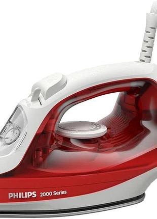 Утюг philips 2000 series dst2010/40 2000 вт красный