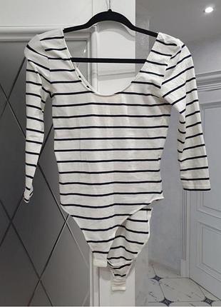 Боді жіночий, базовий h&m, розмір m.
