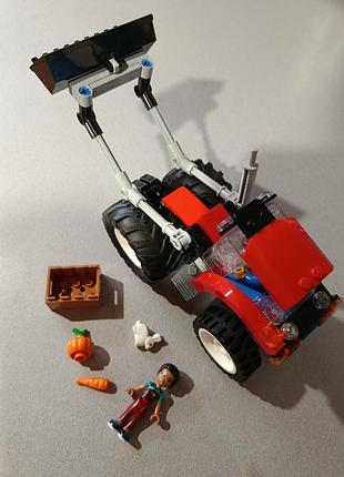 Конструктор, лего трактор , фигурки , ферма, lego 2