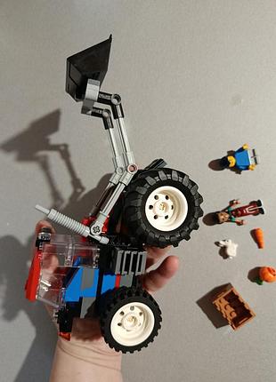 Конструктор, лего трактор , фигурки , ферма, lego 4