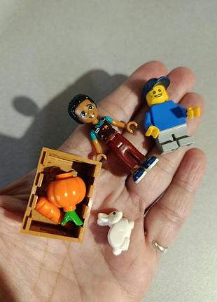 Конструктор, лего трактор , фигурки , ферма, lego 5