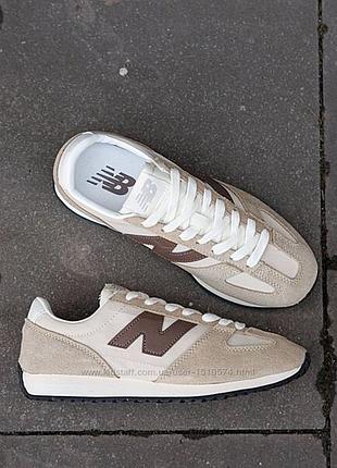 Р.36-40 кросівки new balance 471 beige brown nb162