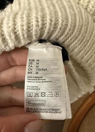 Джемпер оверсайз h&m 4