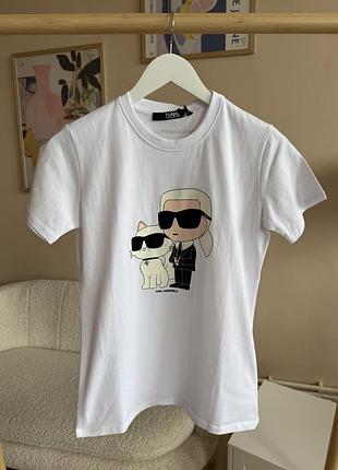 Футболка жіноча karl lagerfeld