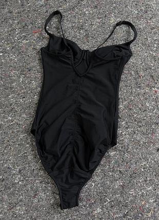 Комбідрес боді-корсет боді-майка чорного кольору marks & spencer st michael розмір 75 b
