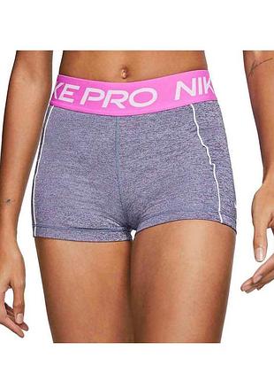 Спортивные короткие шорты nike pro, бесшовные шорты для спорта от nike на l-xl