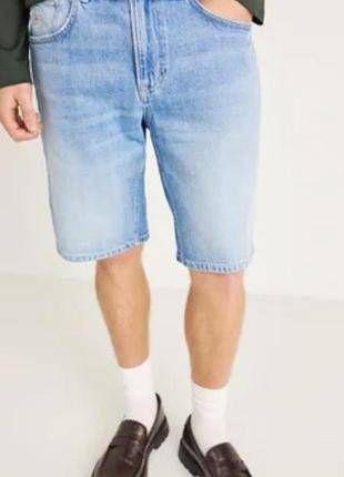 Шорты мужские, подростковые, denim свет синего цвета, рост 170см, 14+ лет