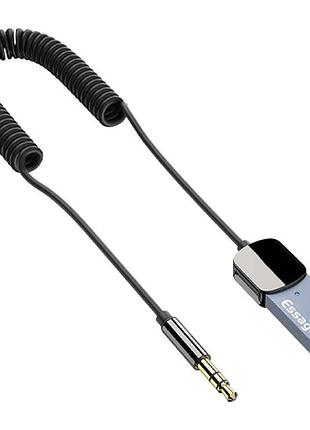 Bluetooth 5.0 аудио приемник aux адаптер 3.5мм трансмиттер, essager