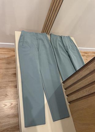 Штани zara з красивезною талією хс, в ідеалі