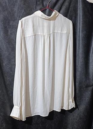 Блуза кремовая h&amp;m 4