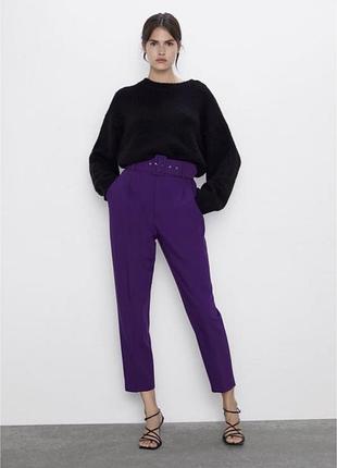 Брюки zara, висока посадка