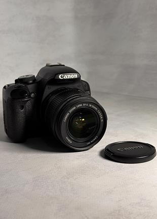 Дзеркальний фотоапарат canon eos 500d kit 18-55mm is