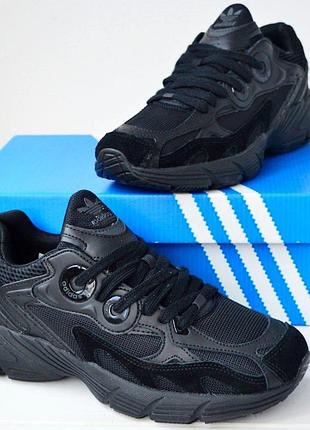 Кроссовки мужские adidas astir black черные размер 42/26,5см